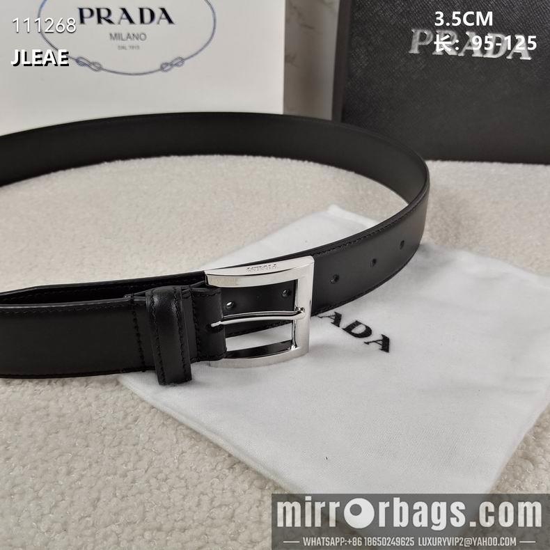 Replica Prada belt 35mmX95-125CM 8L06