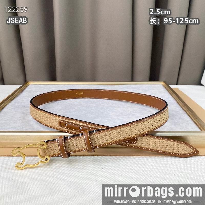 Replica Celine belt 25mmX95-125cm 8L24