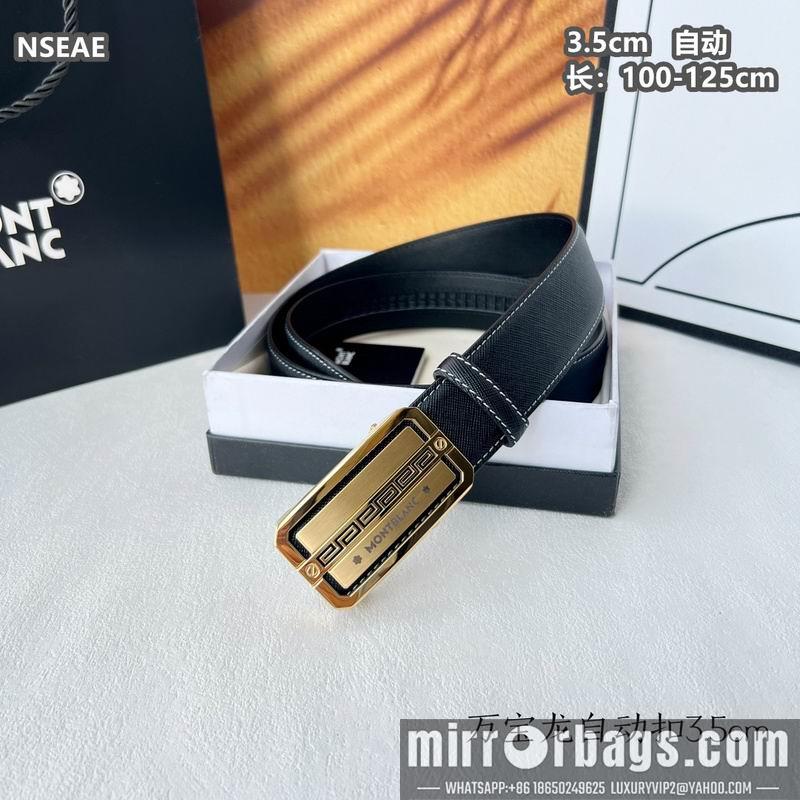 Replica Montlanc belt 35mmX100-125cm 8L68