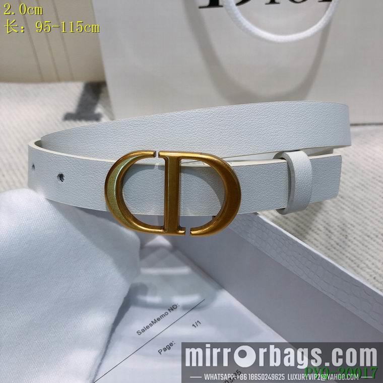 Replica Dior Belt 20mmX95-115cm 8L15