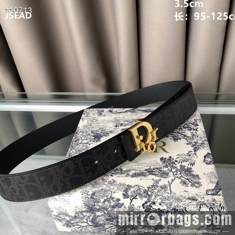 Replica Dior Belt 35mm 95-125cm 8L05