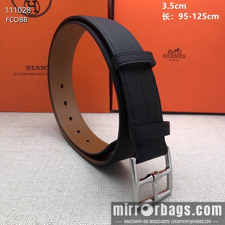 Replica Hermes Belt 35mm 95-125cm 8L07