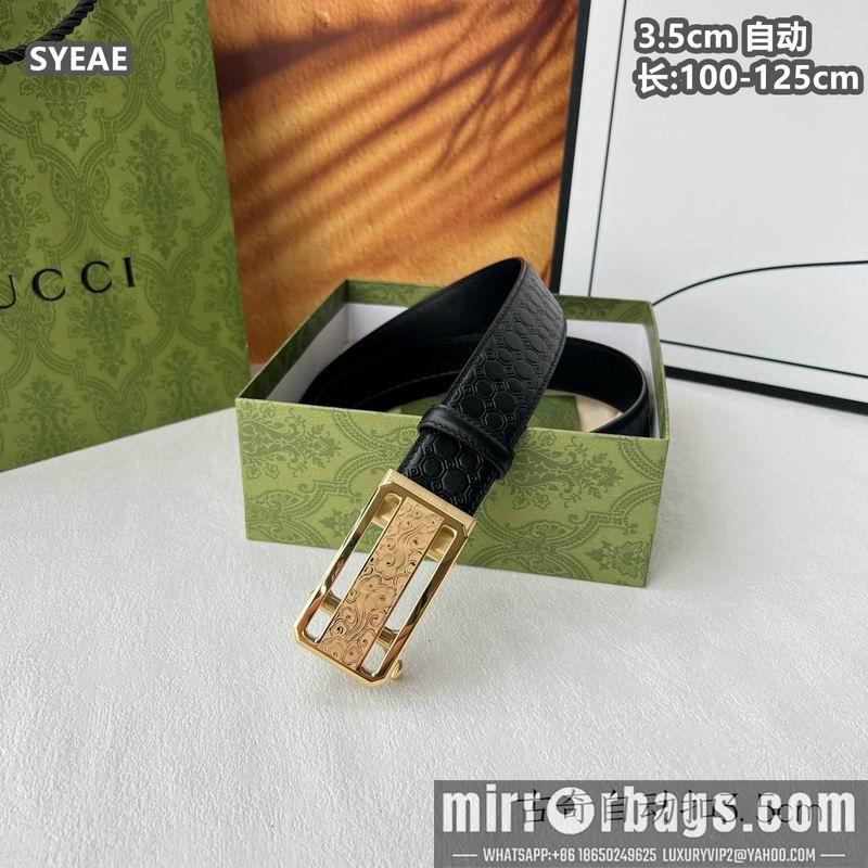 Replica Gucci belt 35mmX100-125cm 8L97