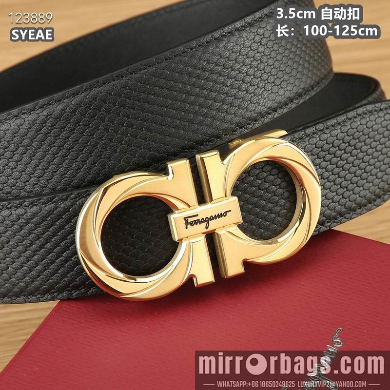 Replica Ferragamo belt 35mmX100-125cm 8L09