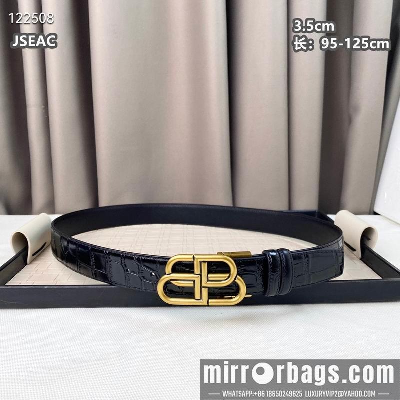 Replica Balenciaga belt 35mmX95-125cm 8L10