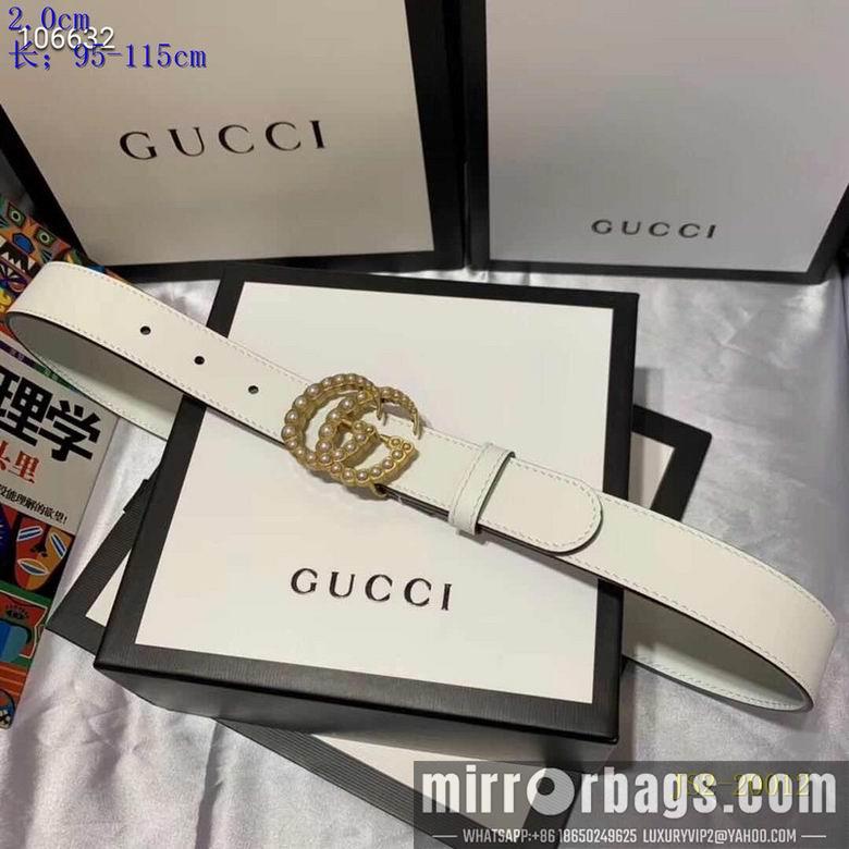 Replica Gucci belt 20mm 95-115cm 8L01