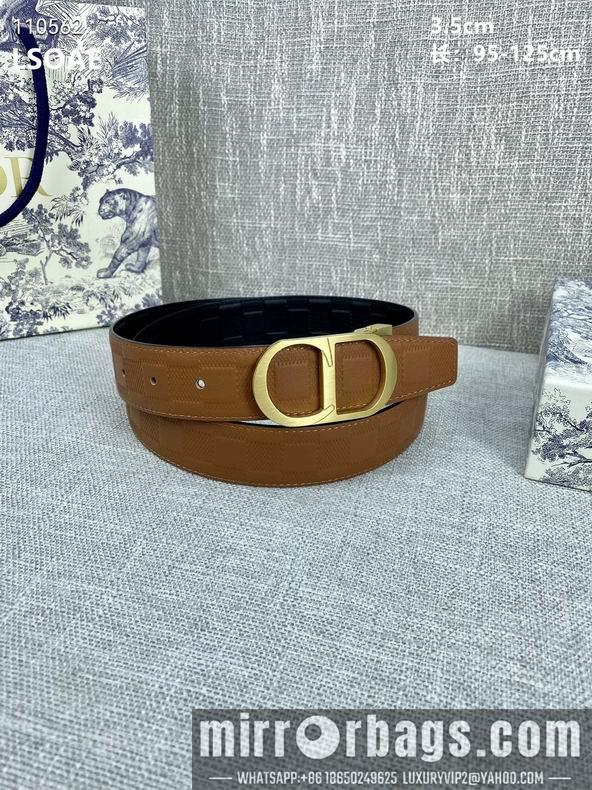 Replica Dior Belt 35mm 95-125cm 8L08