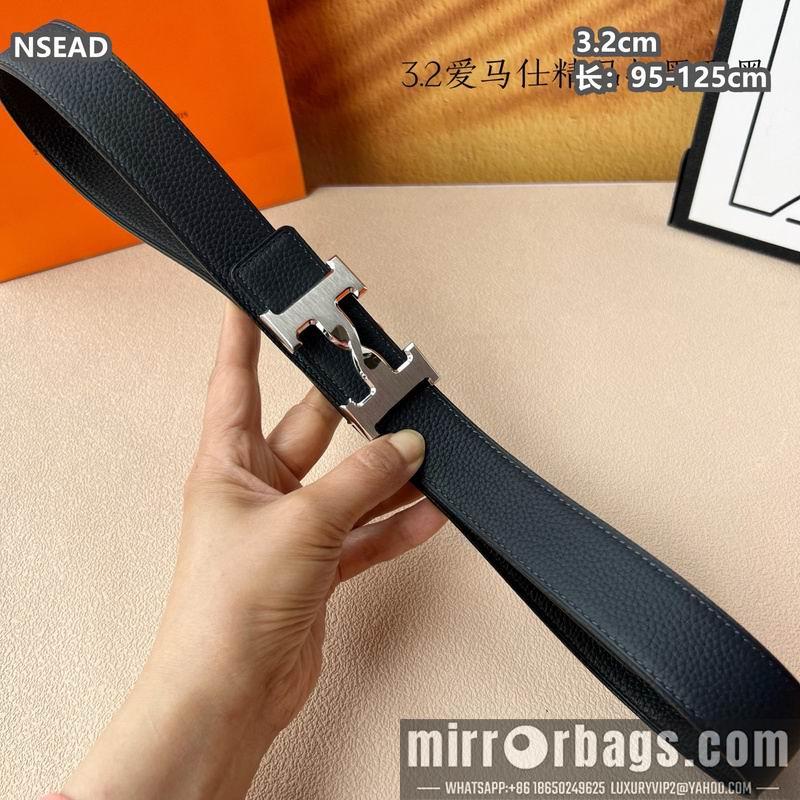 Replica Hermes belt 32mmX95-125cm 8L34