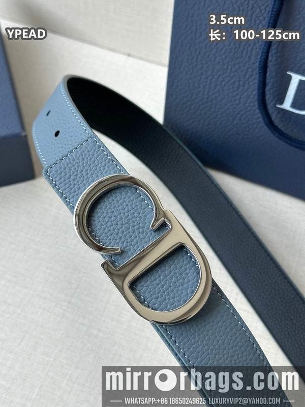 Replica Dior belt 35mmX100-125cm 8L36