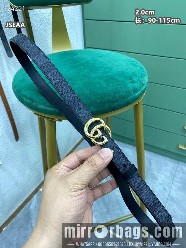 Replica Gucci belt 20mmX90-115cm 8L22
