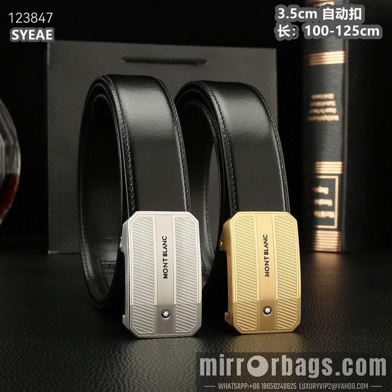Replica Montlanc belt 35mmX100-125cm 8L54