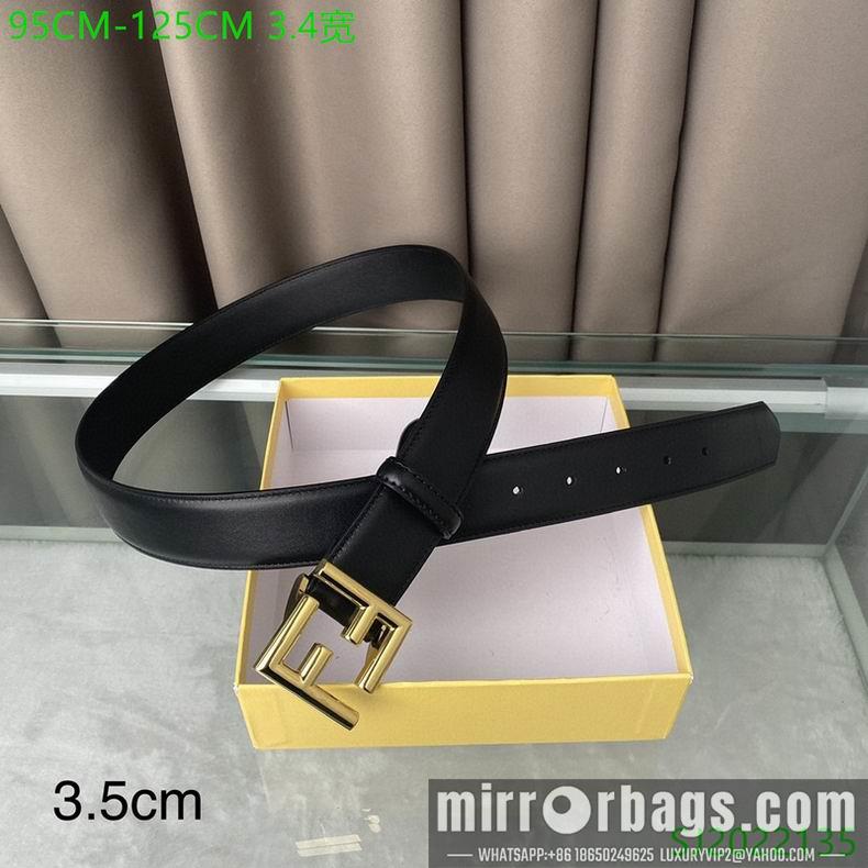 Replica Fendi Belt 34mmX95-125cm 7D05