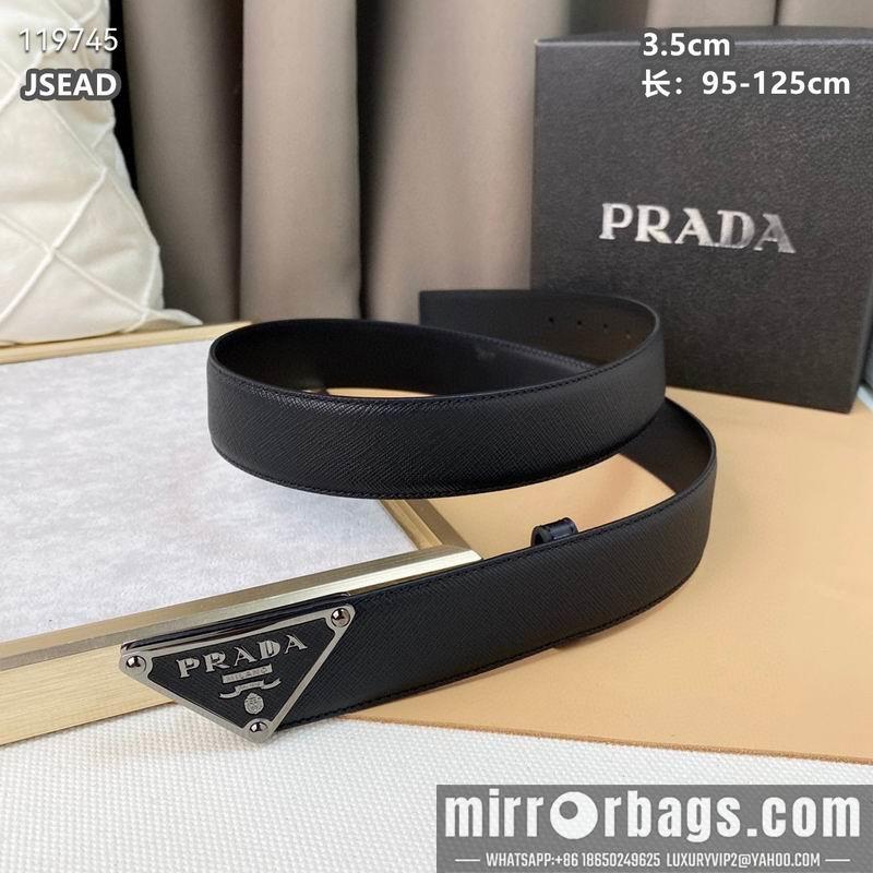 Replica Prada belt 35mmX95-125CM 8L16
