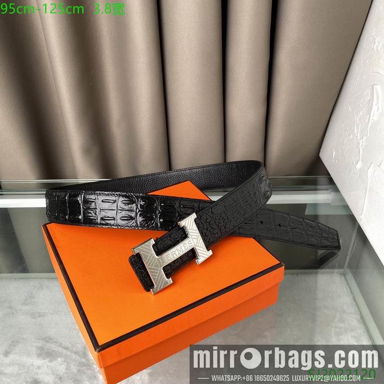 Replica Hermes Belt 38mmX95-125cm 7D105