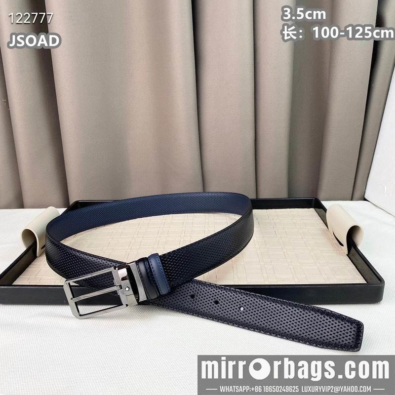 Replica Montblanc belt 35mmX100-125cm 8L26