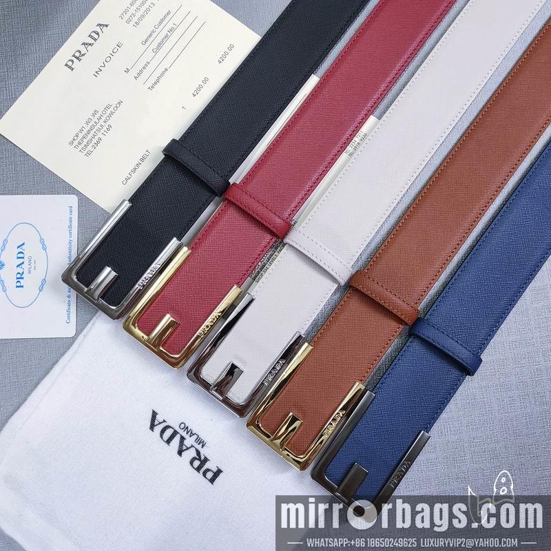 Replica Prada Belt 38mmX80-125cm lb071801
