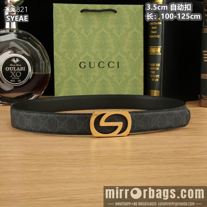 Replica Gucci belt 35mmX100-125cm 8L47
