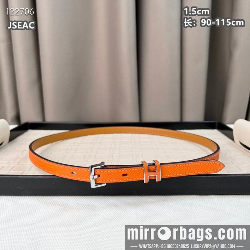Replica Hermes belt 15mmX90-115cm 8L04