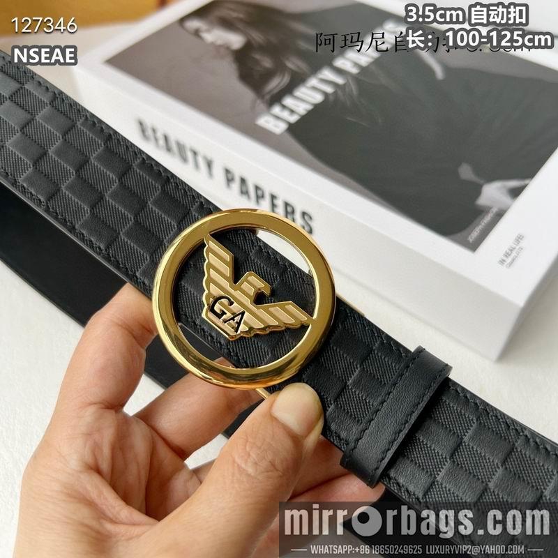 Replica Armani belt 35mmX100-125cm 8L15