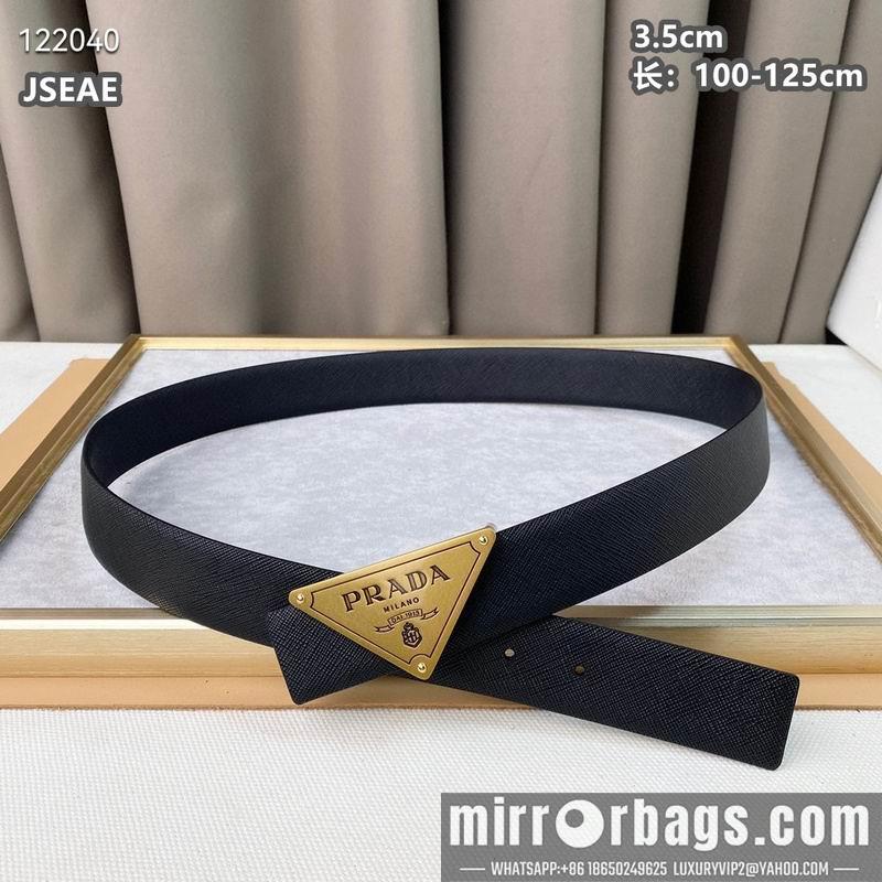 Replica Prada belt 35mmX100-125cm 8L43