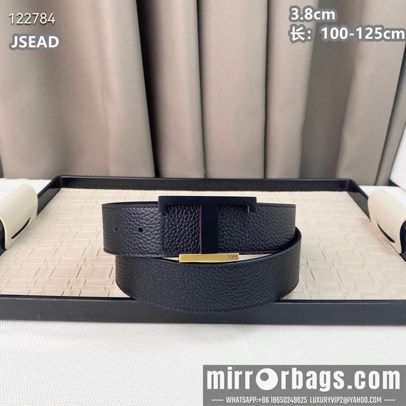 Replica Tod's belt 38mmX100-125cm 8L01