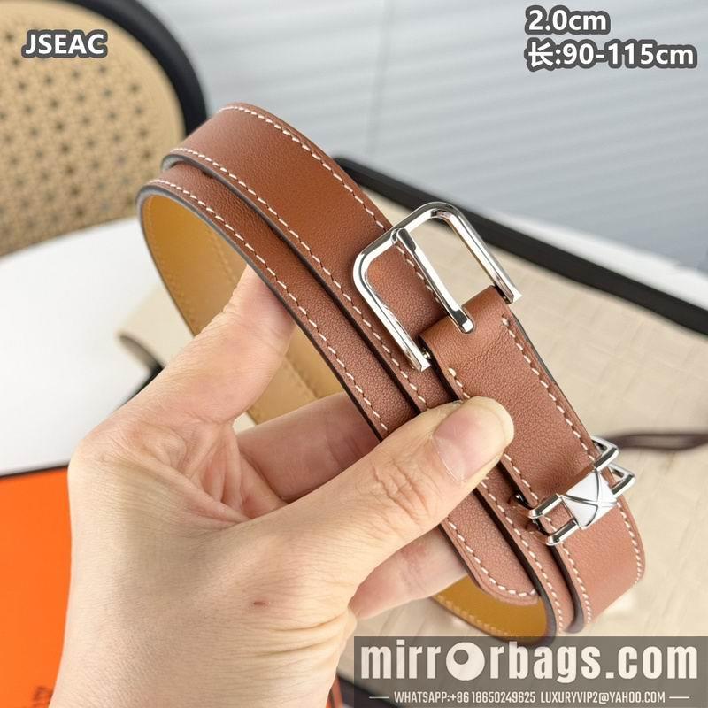 Replica Hermes belt 20mmX90-115cm 8L01