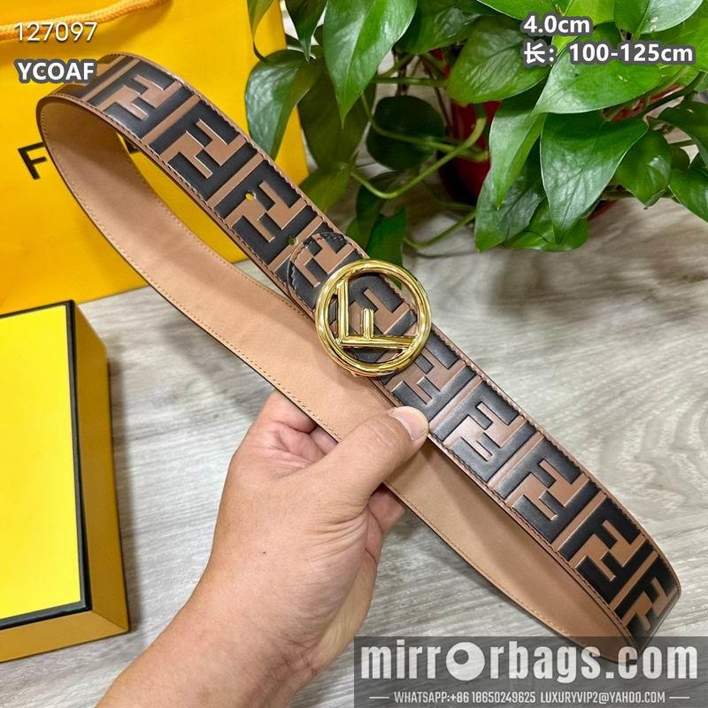 Replica Fendi belt 40mmX100-125cm 8L138