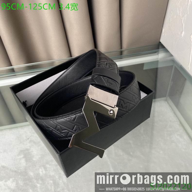 Replica Montblanc Belt 34mmX95-125CM 7D32