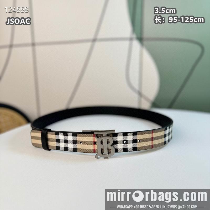 Replica Burberry belt 35mmX95-125cm 8L58
