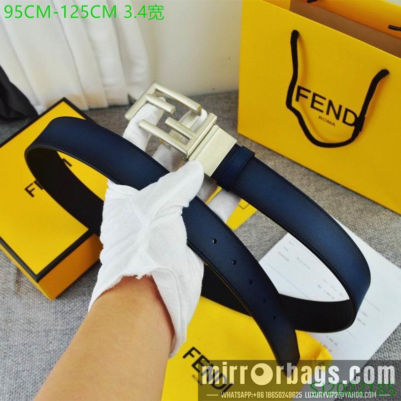 Replica Fendi Belt 34mmX95-125cm 7D08