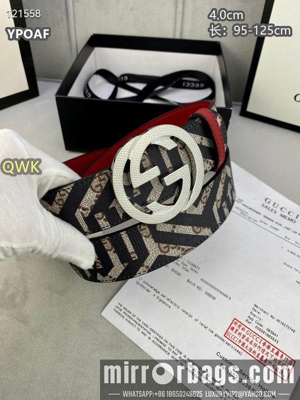 Replica Gucci belt 40mmX95-125cm 8L125