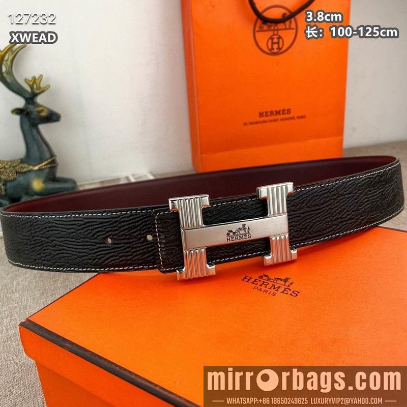 Replica Hermes belt 38mmX100-125cm 8L54
