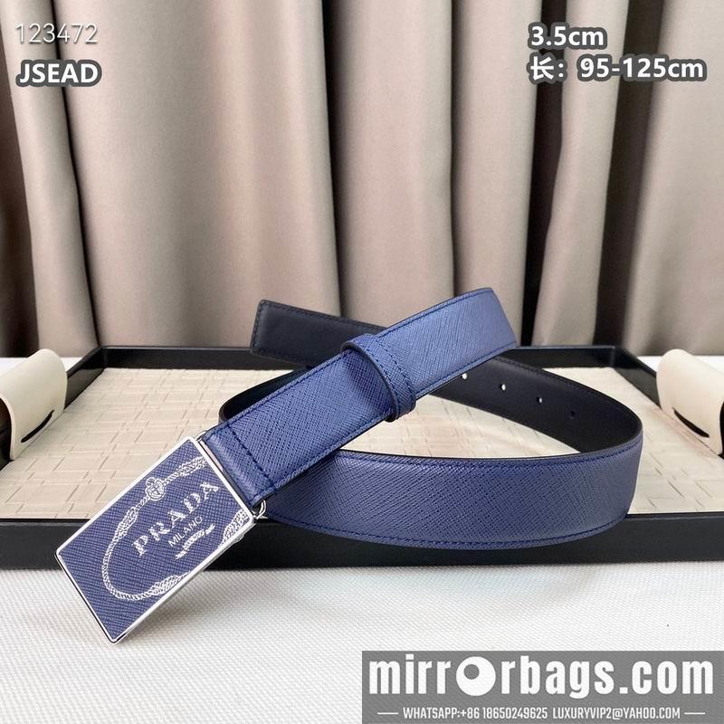 Replica Prada belt 35mmX95-125cm 8L33