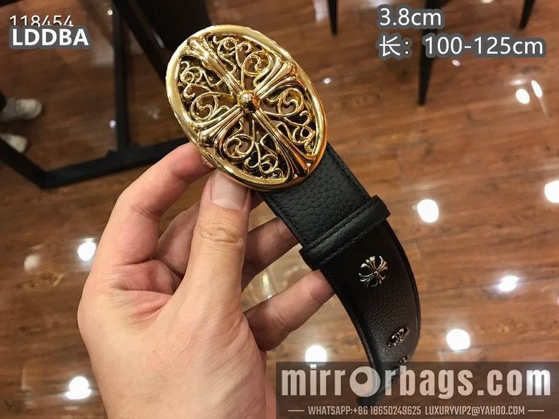 Replica Chrome Hearts belt 38mmX100-125cm 8L05