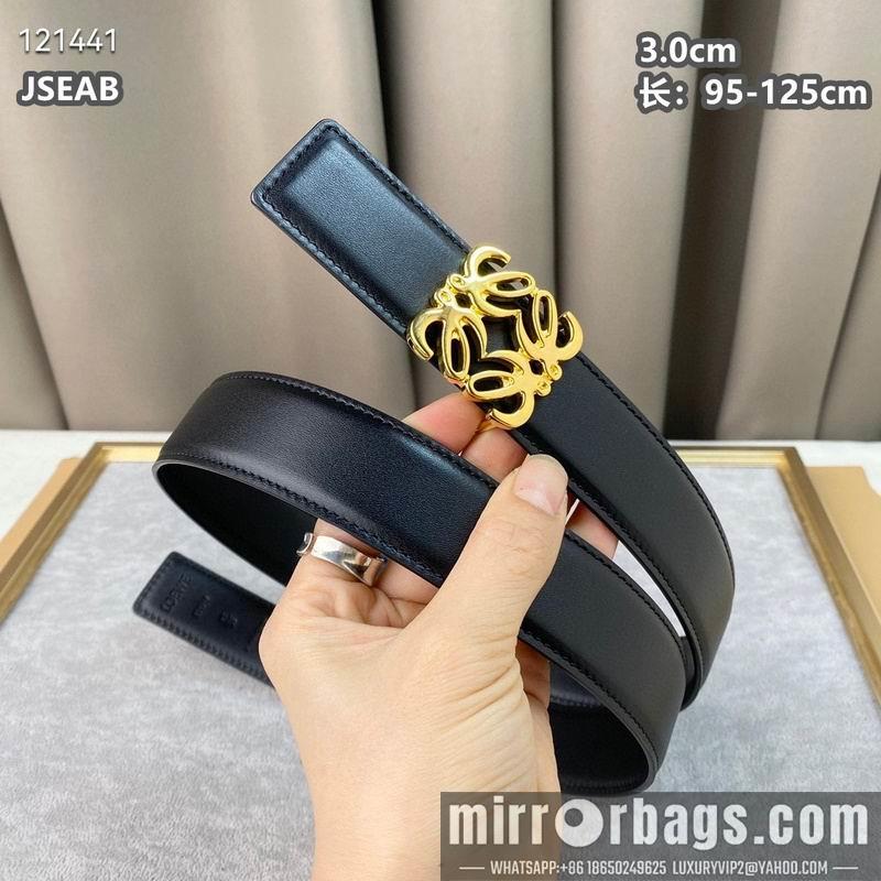 Replica Loewe belt 30mmX95-125cm 8L05