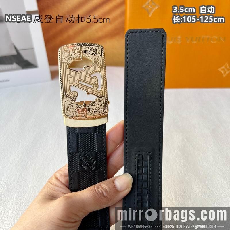 Replica LV belt 35mmX105-125cm 8L76