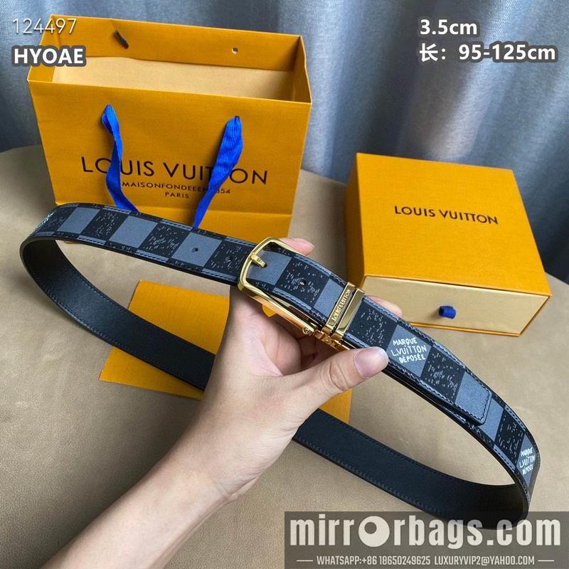 Replica LV belt 35mmX95-125cm 8L28