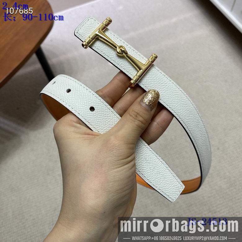 Replica Hermes Belt 24mmX90-110cm 8L07
