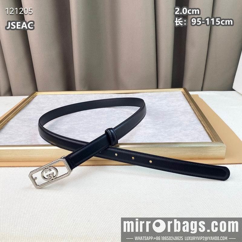 Replica Gucci belt 20mmX95-115cm 8L15