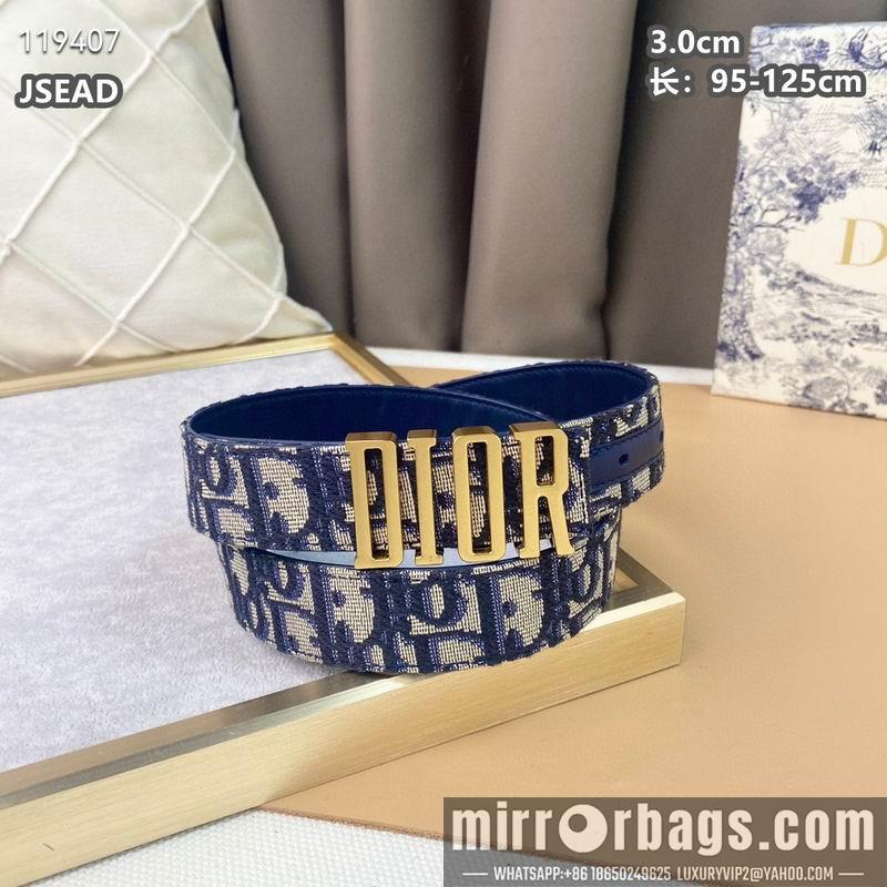 Replica Dior belt 30mmX95-125cm 8L040801