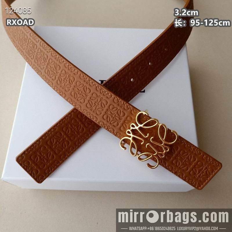 Replica Loewe belt 32mmX95-125cm 8L02