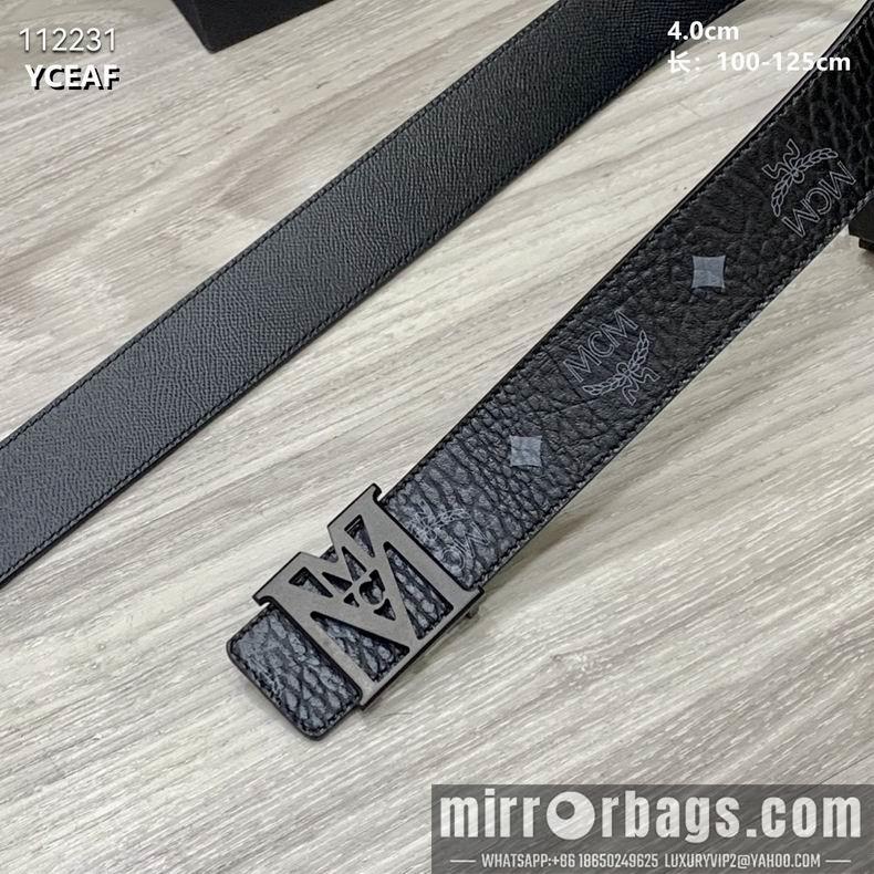 Replica MCM belt 40mmX100-125cm 8L01