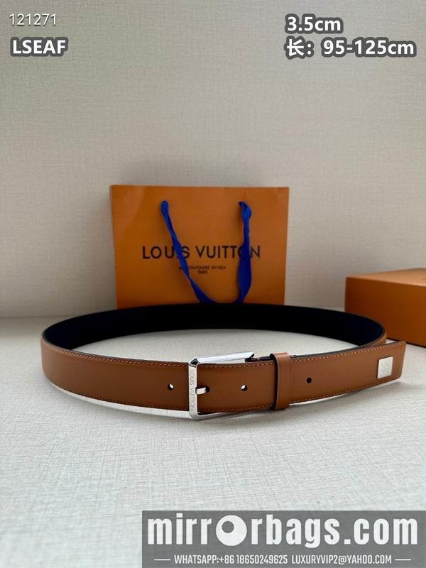 Replica LV belt 35mmX95-125cm 8L30