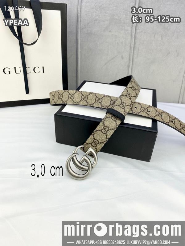 Replica Gucci belt 30mmX95-125cm  8L19