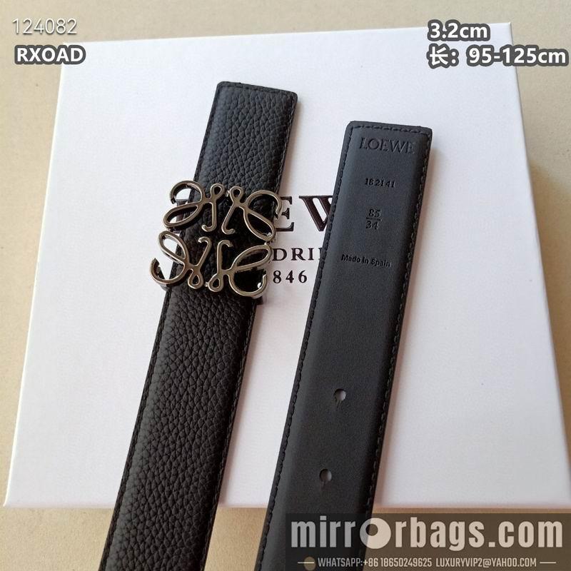 Replica Loewe belt 32mmX95-125cm 8L03