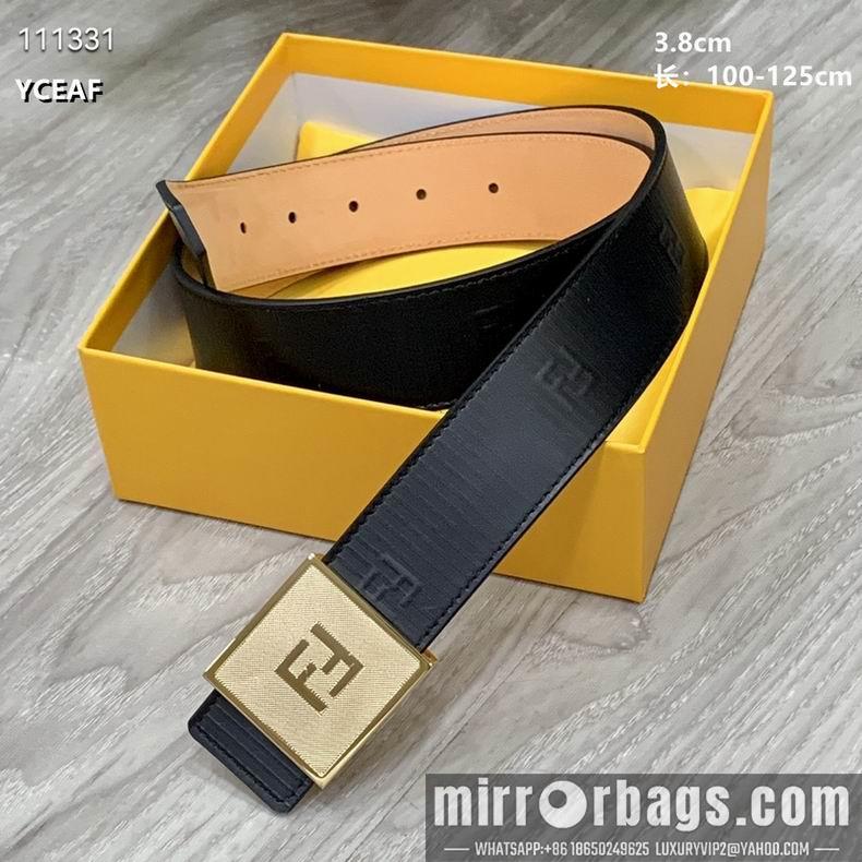 Replica Fendi Belt 38mmX100-125CM 8L09
