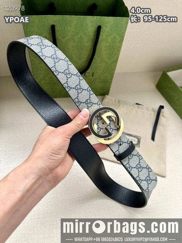 Replica Gucci belt 40mmX95-125cm 8L102