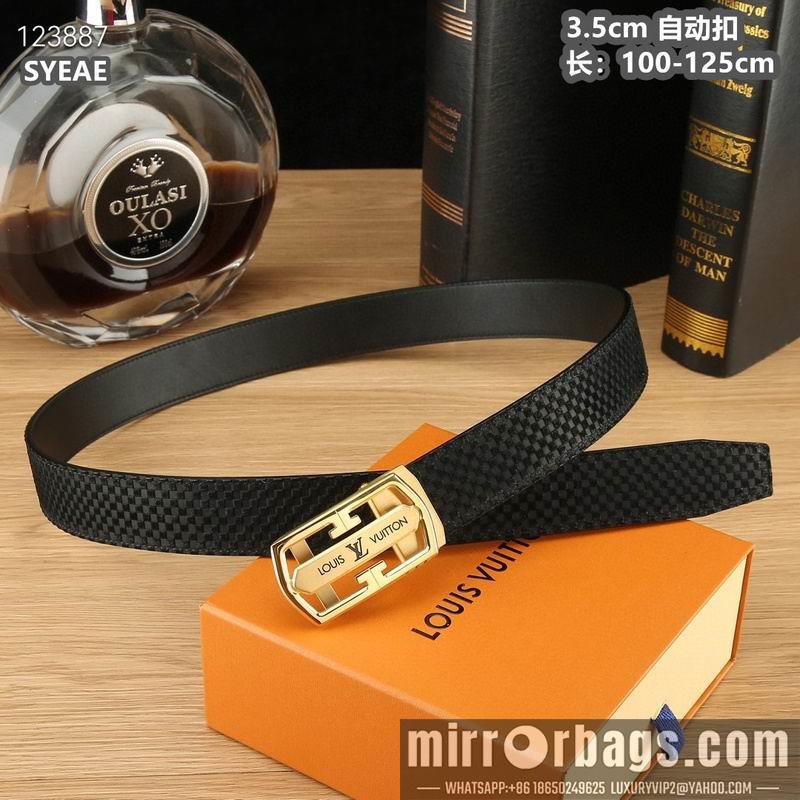 Replica LV belt 35mmX100-125cm 8L44