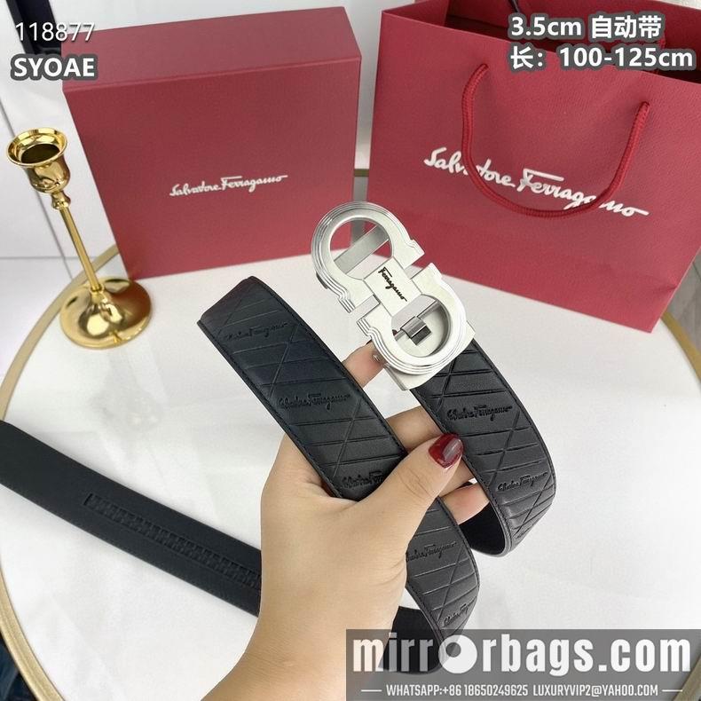 Replica Ferragamo belt自动带 35mmX100-125cm 8L09