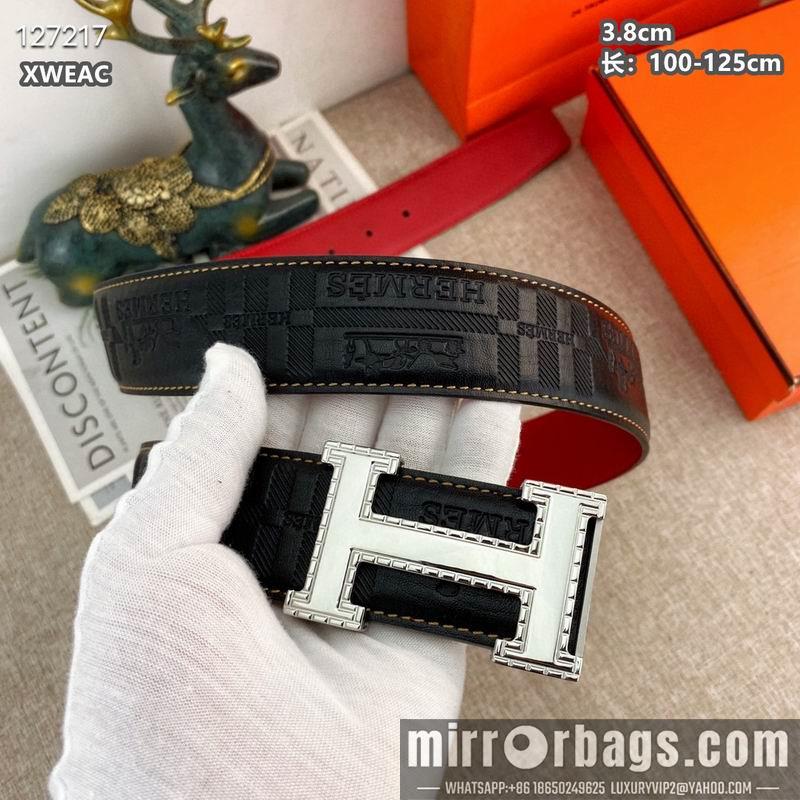 Replica Hermes belt 38mmX100-125cm 8L41